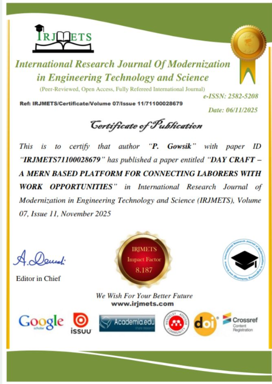 IRJMETS Publication